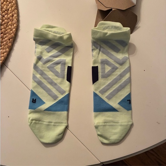 On Cloud Performance Green Blue Low Sock Meadow Niagra XXL (13-14) - Picture 6 of 7